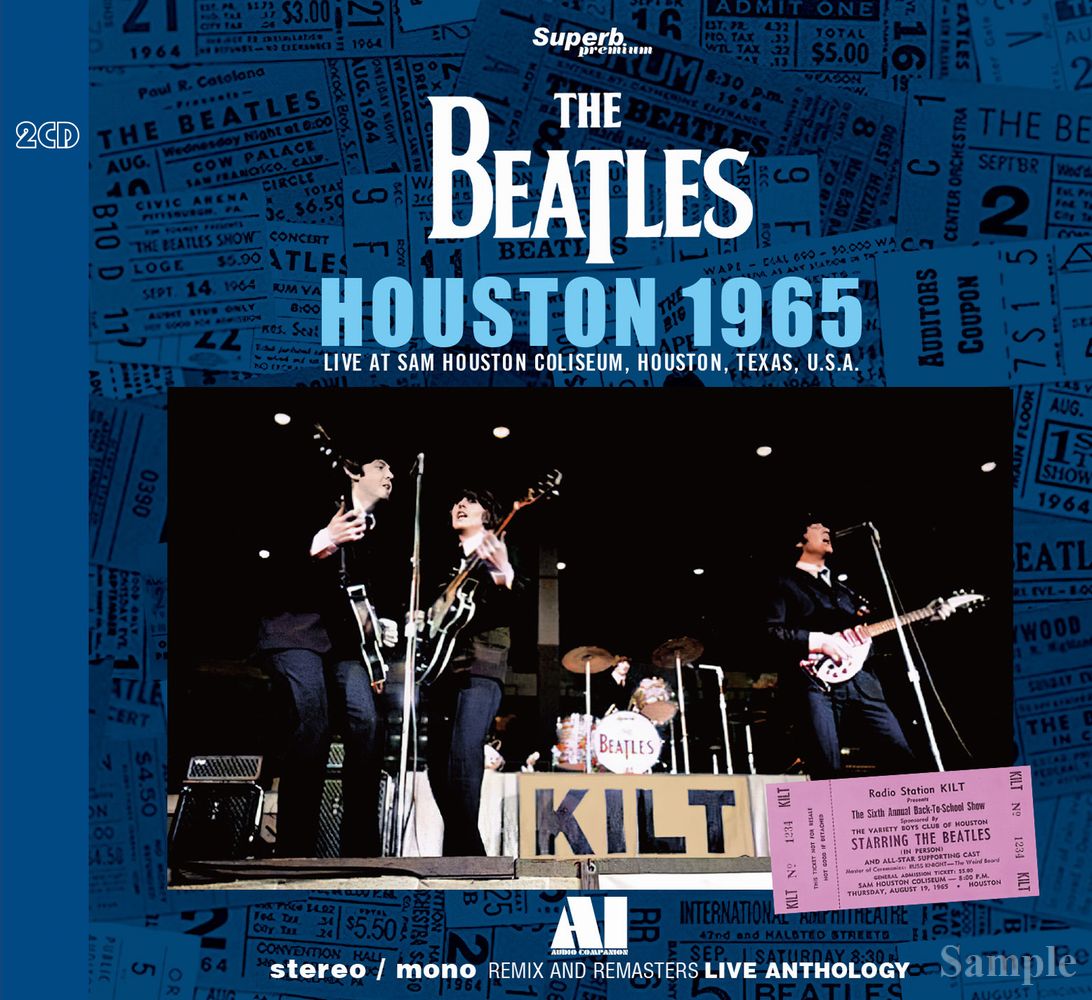 THE BEATLES - HOUSTON 1965: AI - AUDIO COMPANION (1CD) – Acme Hot Disc