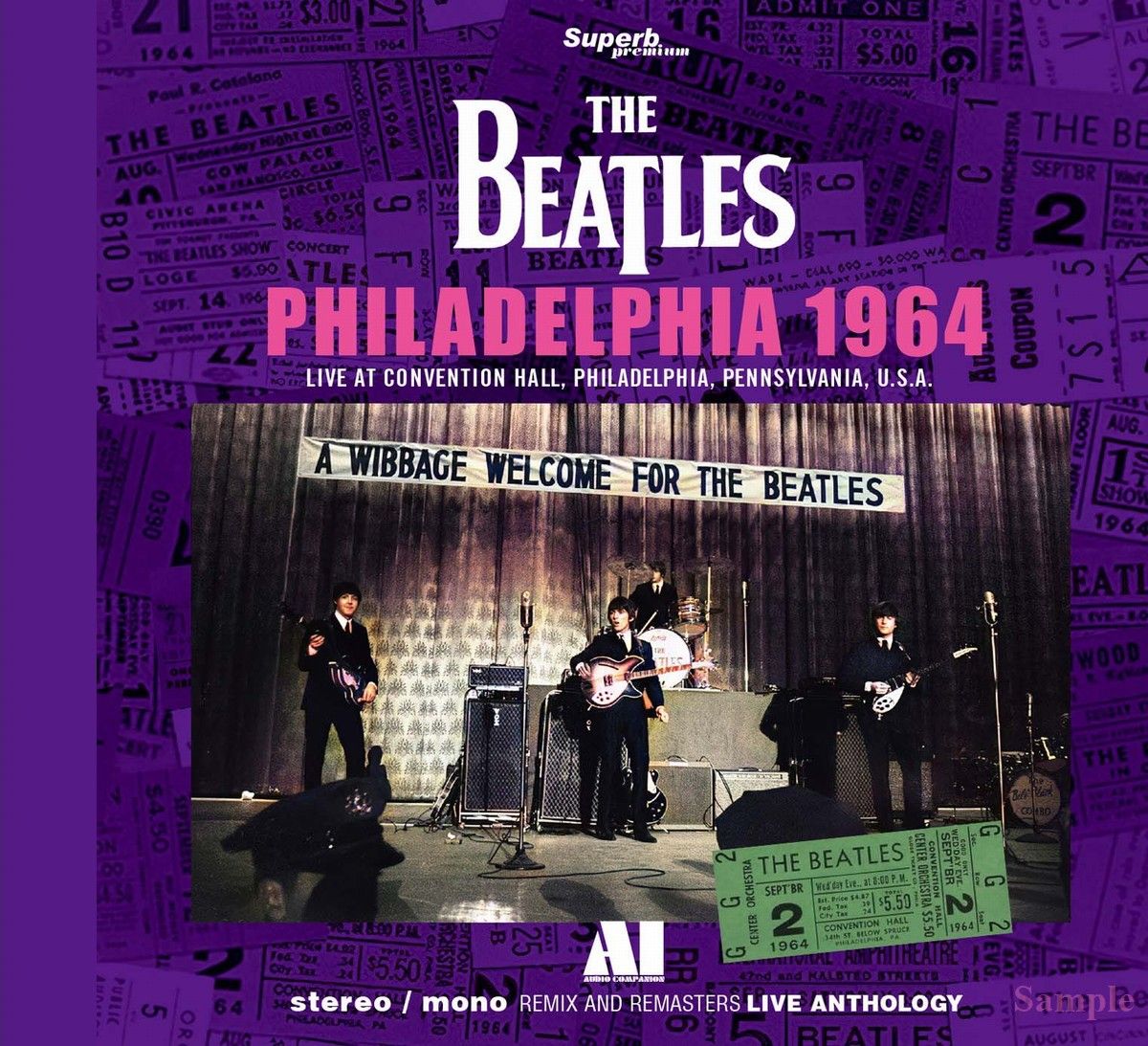 THE BEATLES - PHILADELPHIA 1964: AI - AUDIO COMPANION – Acme Hot Disc