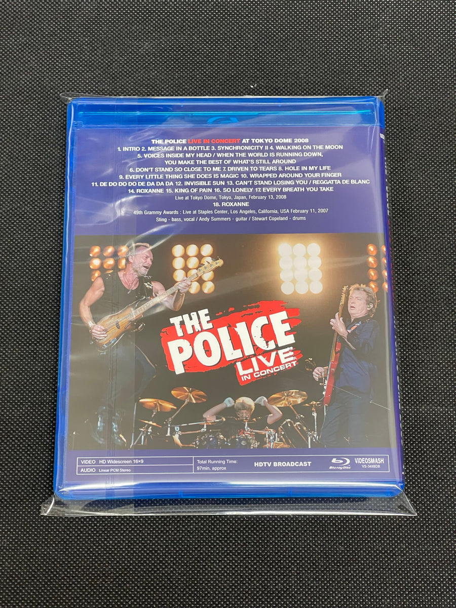 THE POLICE - LIVE IN CONCERT AT TOKYO DOME 2008 – Acme Hot Disc THE POLICE - LIVE IN CONCERT AT TOKYO DOME 2008 – Acme Hot Disc