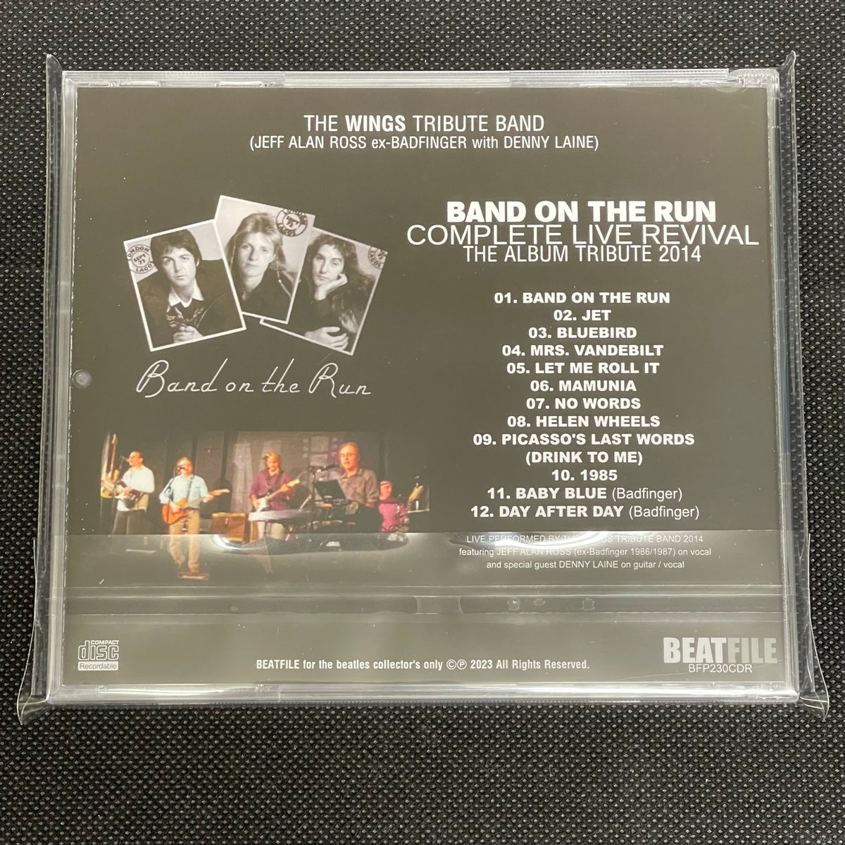 THE "WINGS" TRIBUTE BAND / BAND ON THE RUN COMPLETE LIVE REVIVAL T