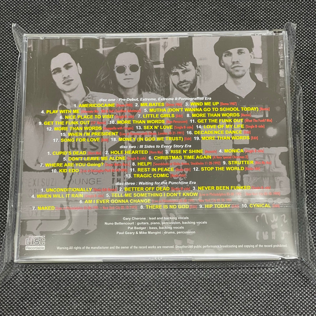 洋楽 CASTOR EVERYTHING 1994-1998 CD emo EXTREME - ULTIMATE EDITION – Acme Hot Disc