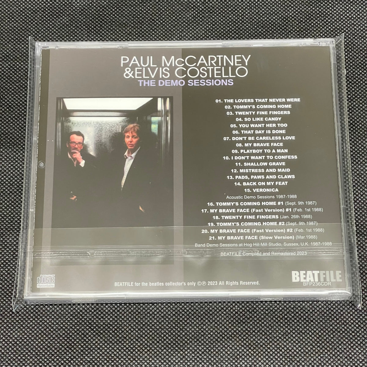PAUL McCARTNEY&ELVIS COSTELLO - THE DEMO SESSIONS – Acme Hot Disc