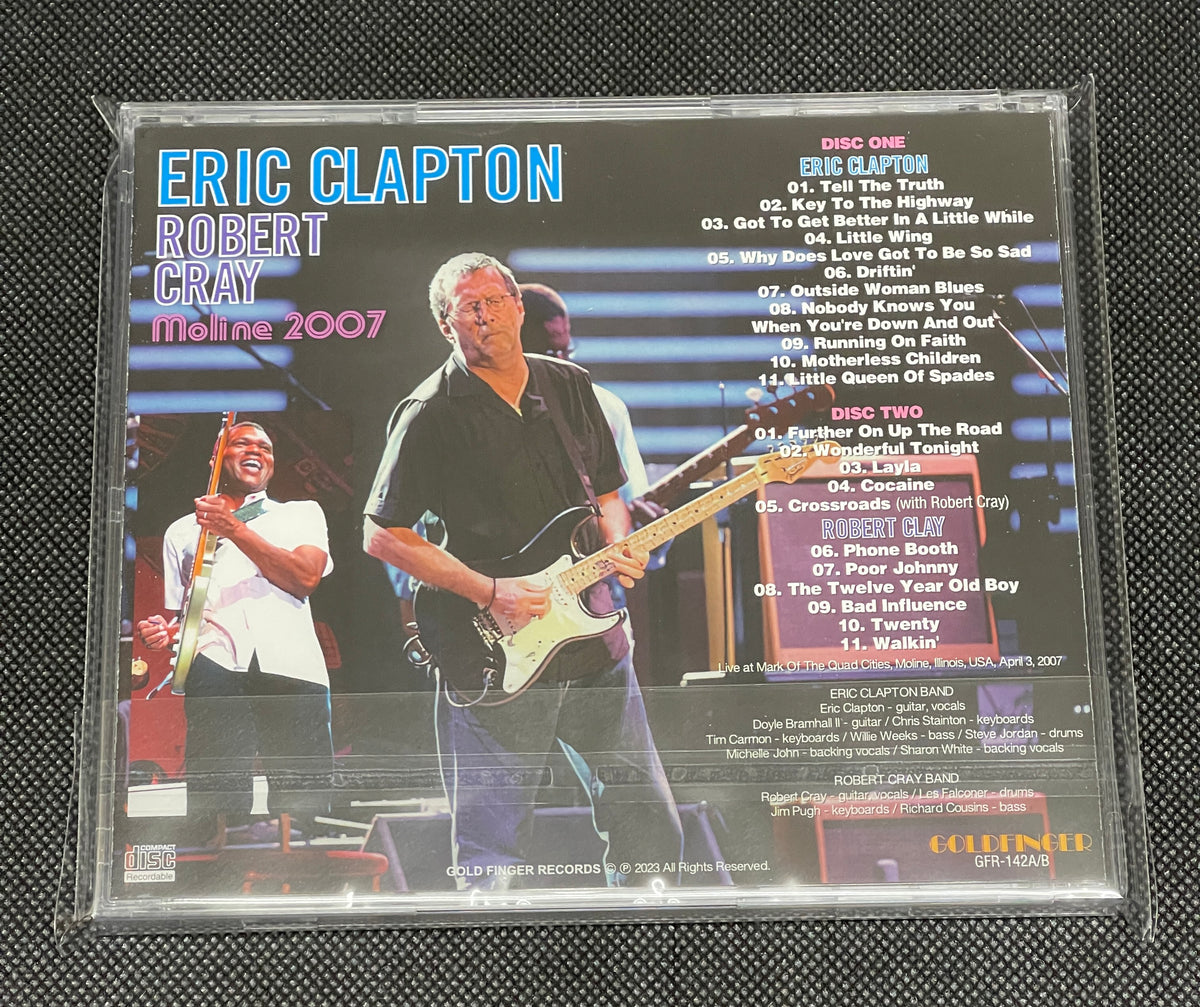 ERIC CLAPTON + ROBERT CLAY - MOLINE 2007(2CDR) – Acme Hot Disc ERIC CLAPTON + ROBERT CLAY - MOLINE 2007(2CDR) – Acme Hot Disc