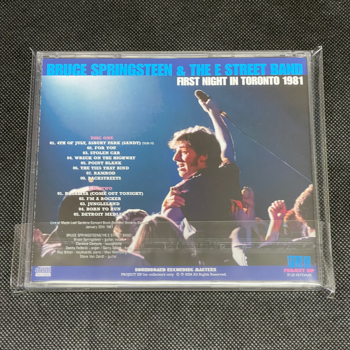 Bruce Springsteen 旧規格　未開封 BRUCE SPRINGSTEEN / Born To Run 明日なき暴走 (SOPB 334)7inch