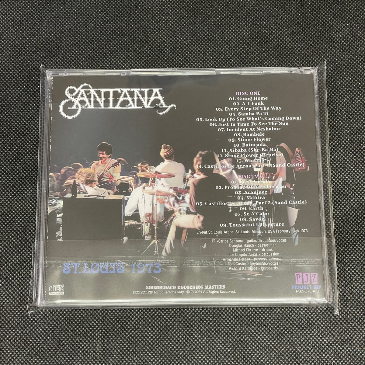 SANTANA - ST.LOUIS 1973 (2CDR) – Acme Hot Disc