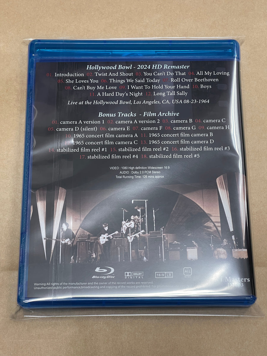 THE BEATLES - LIVE AT THE HOLLYWOOD BOWL: 2024 HD Remaster (1BDR) – Acme  Hot Disc