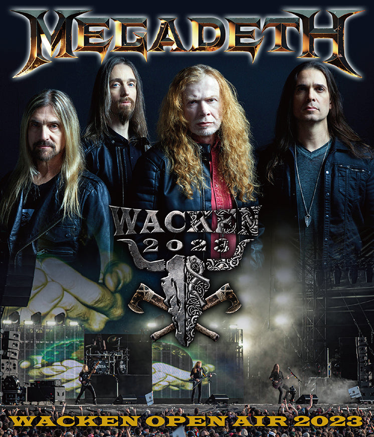 MEGADETH - WACKEN OPEN AIR 2023 (1BDR) – Acme Hot Disc