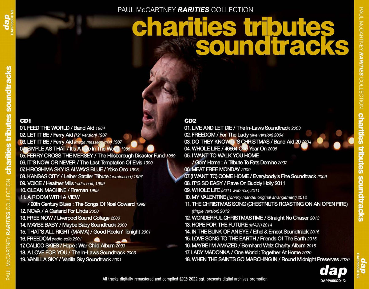 PAUL McCARTNEY =PAUL McCARTNEY RARITIES COLLECTION= / CHARITIES 