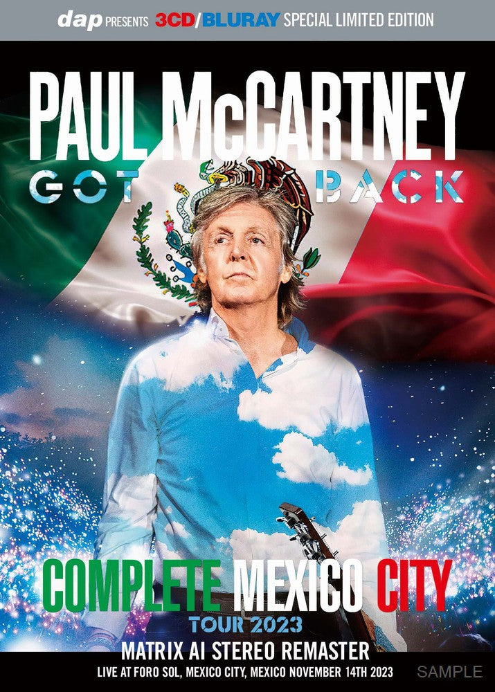 PAUL McCARTNEY / GOT BACK TOUR 2023 : COMPLETE MEXICO CITY (3CD +