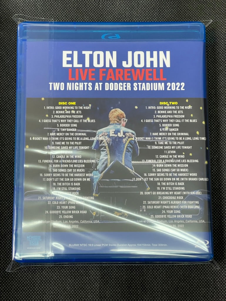 ELTON JOHN - LIVE FAREWELL (2BDR) – Acme Hot Disc