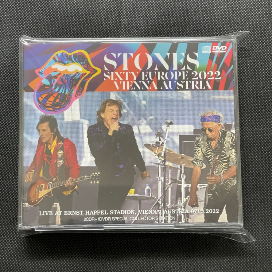 THE ROLLING STONES - VIENNA AUSTRIA =SIXTY EUROPE 2022= (2CDR+