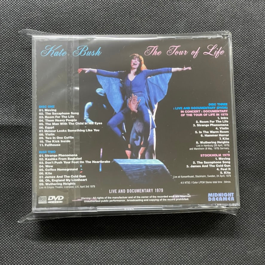 KATE BUSH - THE TOUR OF LIFE 1979: LIVE AND DOCUMENTARY (2CDR+