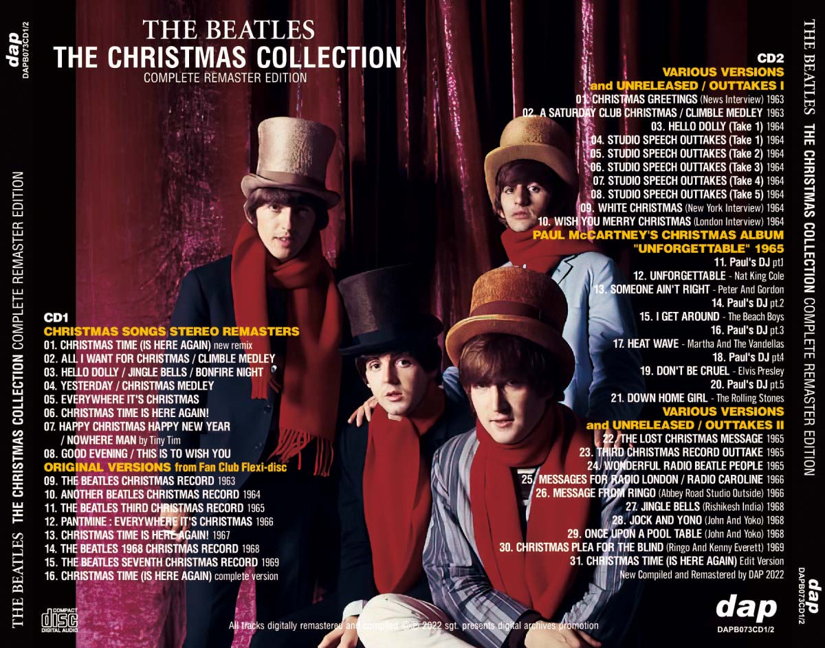 THE BEATLES / THE CHRISTMAS COLLECTION - COMPLETE REMASTER EDITION 202