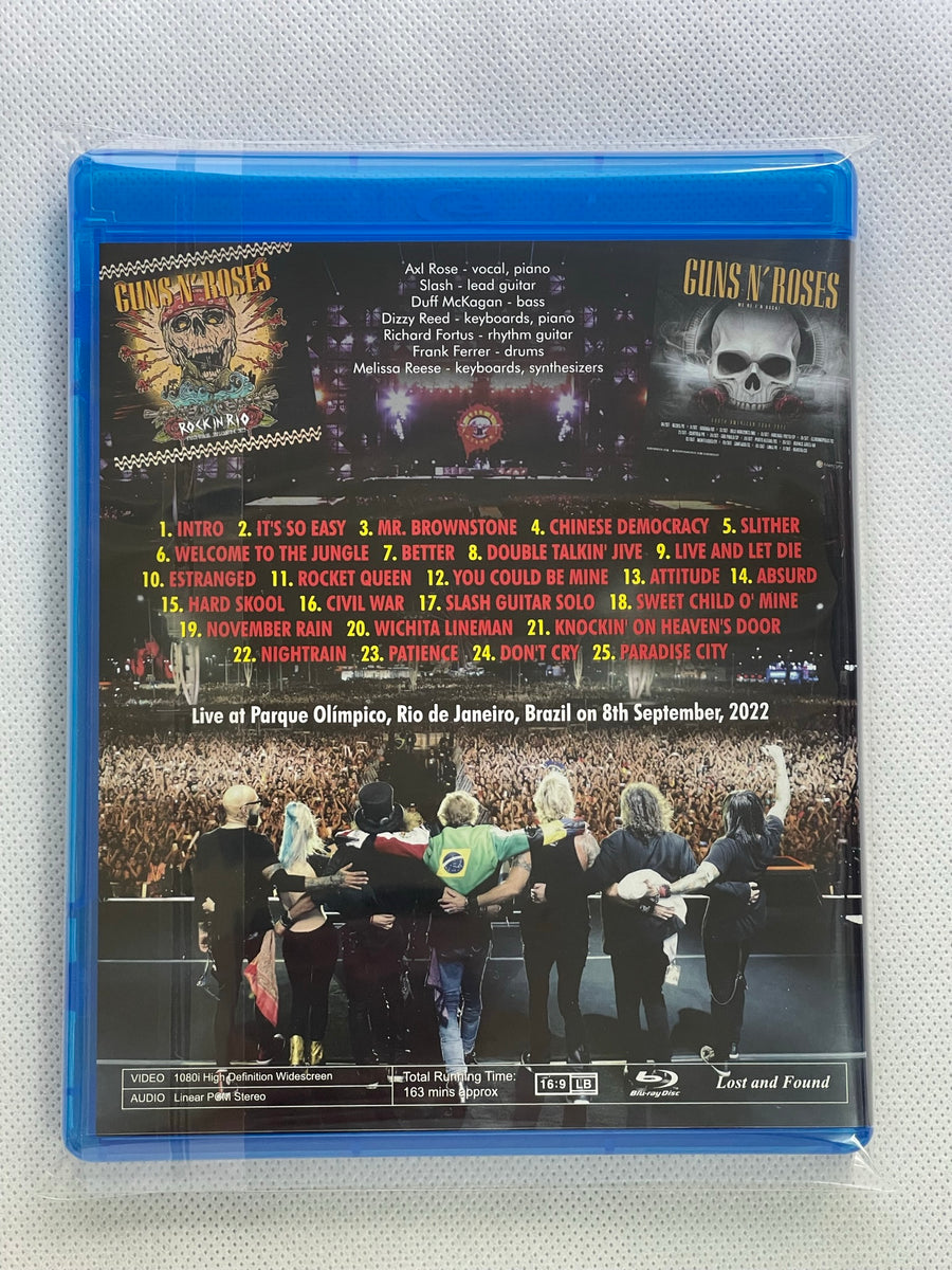 GUNS N' ROSES - ROCK IN RIO 2022 (1BDR) – Acme Hot Disc