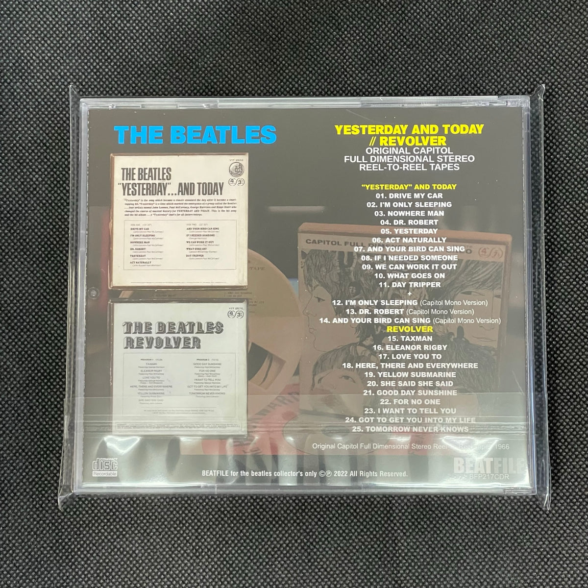 THE BEATLES - YESTERDAY AND TODAY // REVOLVER (1CDR) – Acme Hot Disc