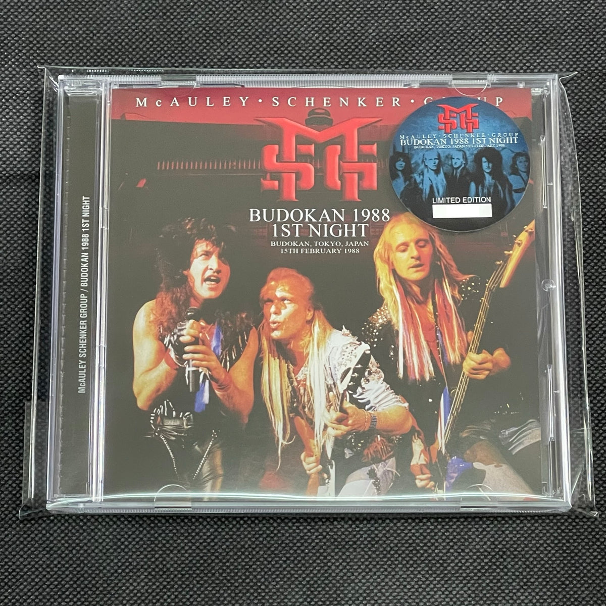 ァッション人気ブランドランキング 1988 BUDOKAN - GROUP SCHENKER McAULEY 1ST Acme – (1CD) NIGHT ミュージック