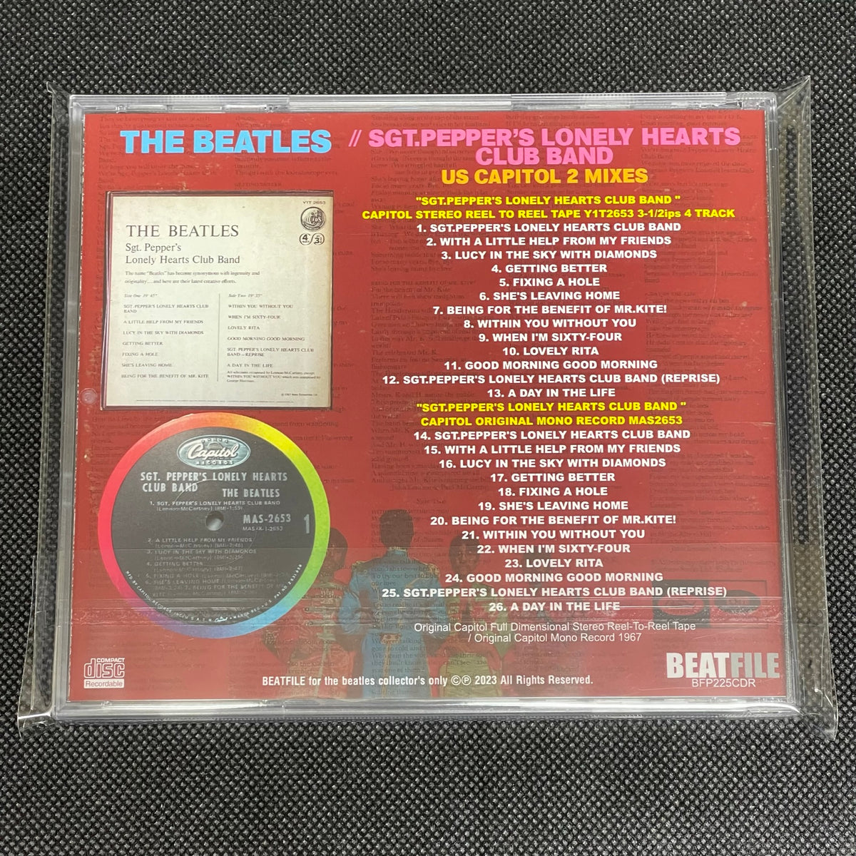 THE BEATLES - SGT.PEPPER'S LONELY HEARTS CLUB BAND // US CAPITOL 2
