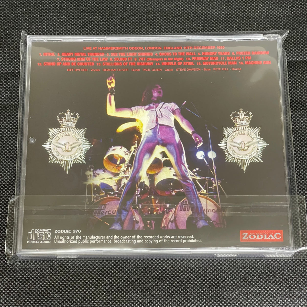 SAXON DEFINITIVE HAMMERSMITH ODEON 1980 (1CD) Acme Hot Disc