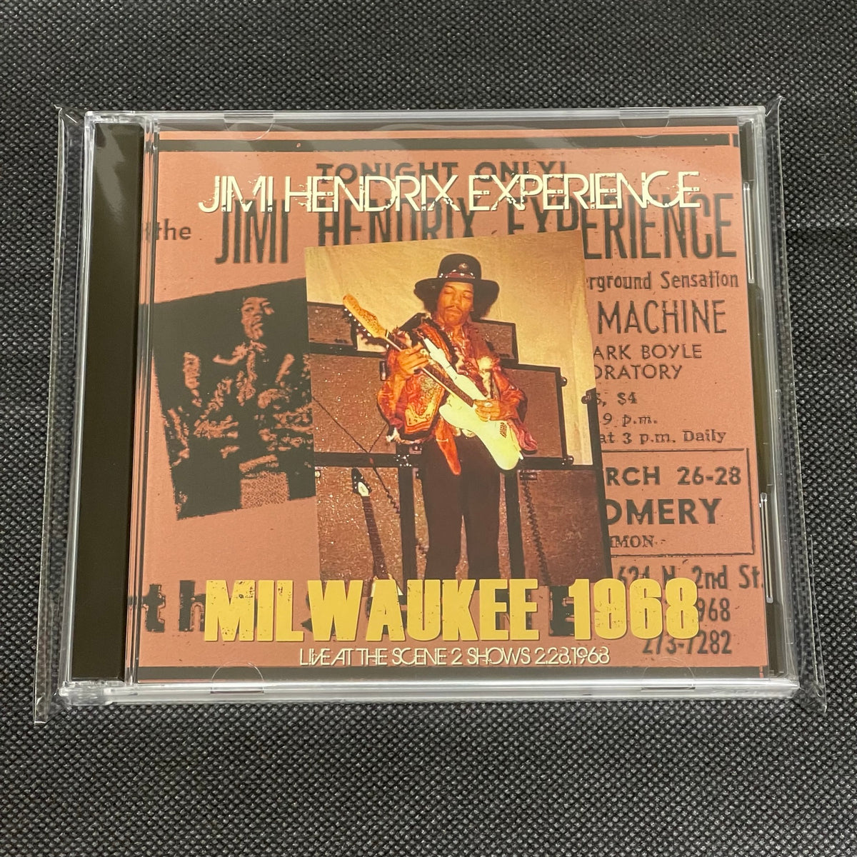 JIMI HENDRIX EXPERIENCE - MILWAUKEE 1968 (2CDR) – Acme Hot Disc