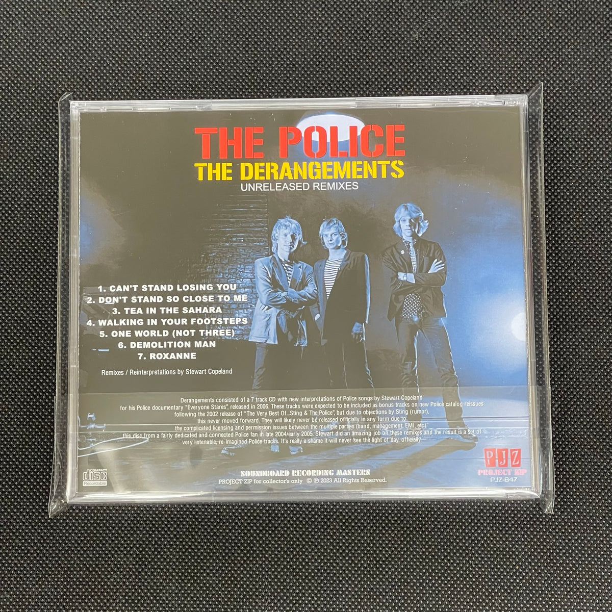 THE POLICE - THE DERANGEMENTS: UNRELEASED REMIXES – Acme Hot Disc