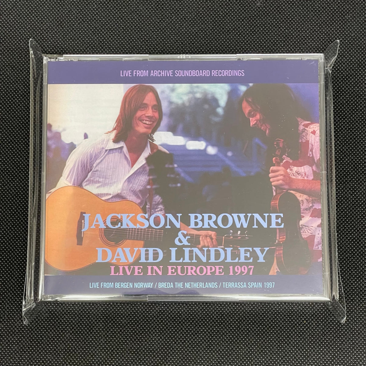 Jackson Browne David Lindley 87年Tシャツ ビンテージ80's○JACKSON BROWNE WORLD IN MOTIONツアーTシャツ