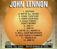 JOHN LENNON / ONE TO ONE CONCERT REHARSALS vol.2 (1CD)