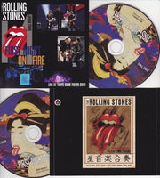 ROLLING STONES / 14 ON FIRE - FIRST NIGHT ON FIRE (2CD) 2014 JAPAN TOKYO