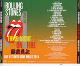 ROLLING STONES / 14 ON FIRE - THIRD NIGHT ON FIRE (2CD) 2014 JAPAN TOKYO