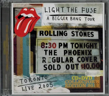 ROLLING STONES / LIGHT THE FUSE PHOENIX 2005  (1CD+1DVD)