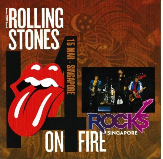 ROLLING STONES / ROCKS SINGAPORE 14ON FIRE (2CD)