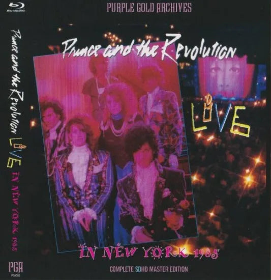 PRINCE & THE REVOLUTION - LIVE IN NEW YORK 1985 (1BDR)