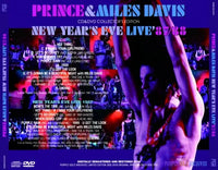 PRINCE & MILES DAVIS - NEW YEAR'S EVE LIVE '87/88 : CD&DVD COLLECTOR'S EDITION (1CD+1DVD)