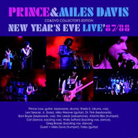 PRINCE & MILES DAVIS - NEW YEAR'S EVE LIVE '87/88 : CD&DVD COLLECTOR'S EDITION (1CD+1DVD)