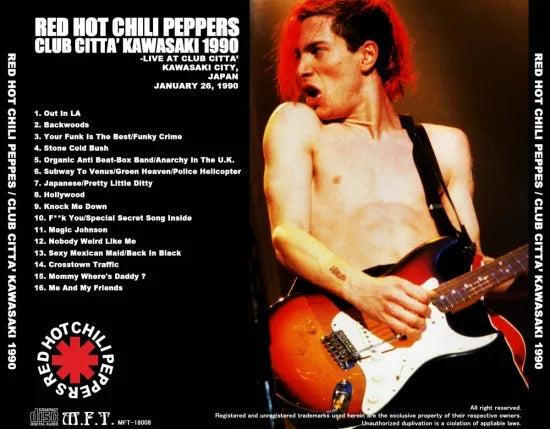 RED HOT CHILI PEPPERS / CLUB CITTA' KAWASAKI 1990 (1CDR) – Acme RED HOT CHILI PEPPERS / CLUB CITTA' KAWASAKI 1990 (1CDR) – Acme