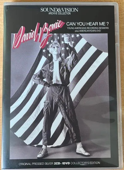 DAVID BOWIE / CAN YOU HEAR ME? : YOUNG AMERICANS RECORDING DAVID BOWIE / CAN YOU HEAR ME? : YOUNG AMERICANS RECORDING
