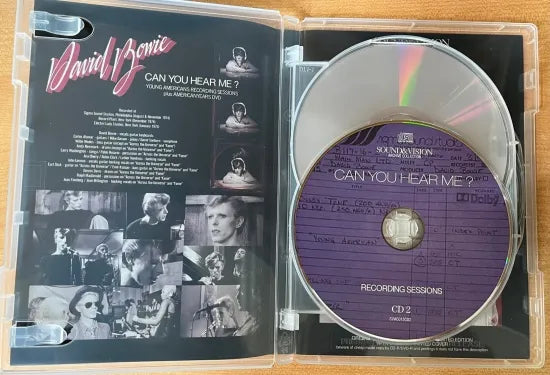 DAVID BOWIE / CAN YOU HEAR ME? : YOUNG AMERICANS RECORDING DAVID BOWIE / CAN YOU HEAR ME? : YOUNG AMERICANS RECORDING
