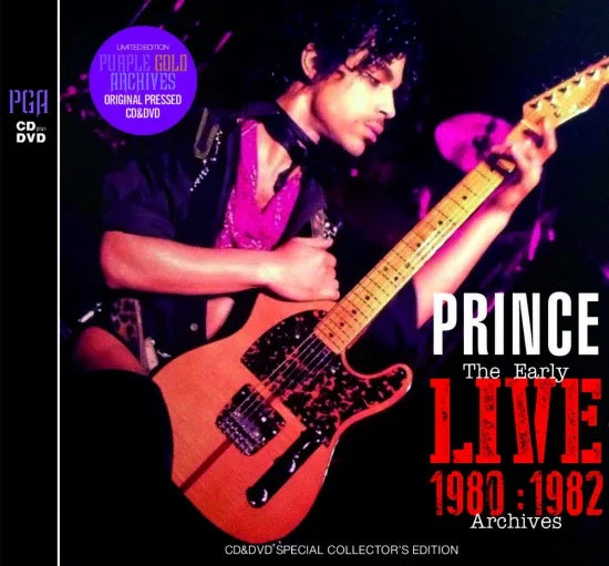 PRINCE / THE EARLY LIVE ARCHIVES 1980-1982 : CD&DVD SPECIAL EDITION (1CD+1DVD)