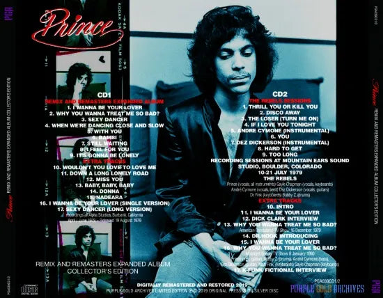 PRINCE / PRINCE(ALBUM1979) : COLLECTOR'S EDITION (2CD) – Acme Hot Disc PRINCE / PRINCE(ALBUM1979) : COLLECTOR'S EDITION (2CD) – Acme Hot Disc