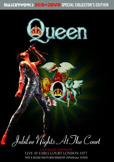 QUEEN - JUBILEE NIGHTS AT THE COURT =ULTIMATE EDITION= : LIVE AT EARLS COURT LONDON 1977 (2CD+2DVD)