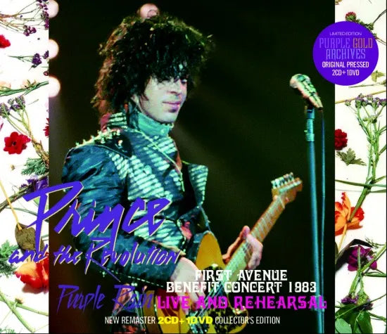 PRINCE and THE REVOLUTION / PURPLE RAIN LIVE AND REHEARSAL (2CD+1DVD ...