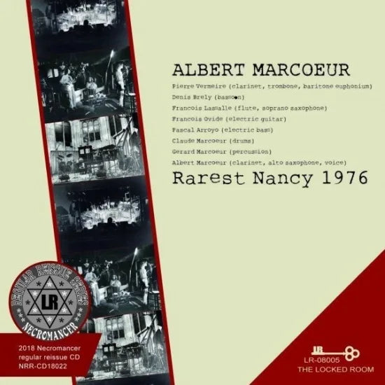 ALBERT MARCOEUR / RAREST NANCY 1976 (1CDR)