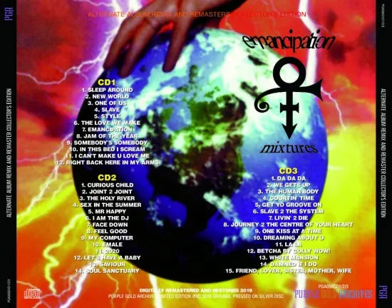 PRINCE / EMANCIPATION MIXTURES : ALTERNATE ALBUM REMIX AND PRINCE / EMANCIPATION MIXTURES : ALTERNATE ALBUM REMIX AND