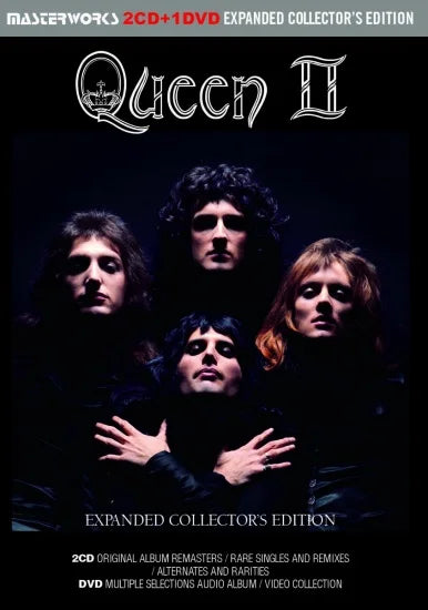 QUEEN - QUEEN II - EXPANDED COLLECTOR'S EDITION - (2CD+1DVD QUEEN - QUEEN II - EXPANDED COLLECTOR'S EDITION - (2CD+1DVD