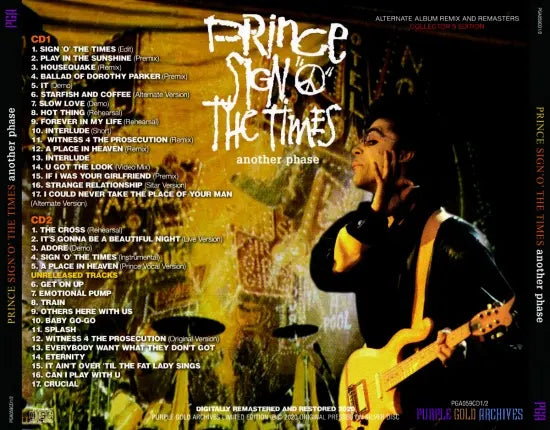 【PROMO】PRINCE プリンス Sign O The Times 2枚組 PROMO】PRINCE プリンス Sign O The Times 2枚組 PROMO】PRINCE