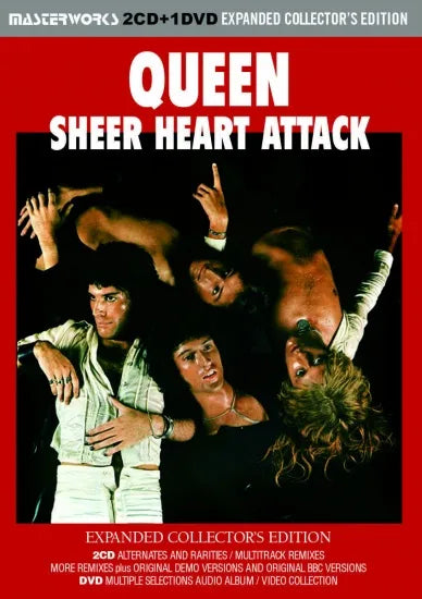 QUEEN - SHEER HEART ATTACK  - EXPANDED COLLECTOR'S EDITION - (2CD+DVD)