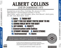 ALBERT COLLINS / LIVE IN CAMBRIDGE 1973 (1CDR)