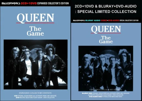 QUEEN - THE GAME-EXPANDED COLLECTOR'S EDITION(2CD+1DVD&BLURAY+DVD QUEEN - THE GAME-EXPANDED COLLECTOR'S EDITION(2CD+1DVD&BLURAY+DVD