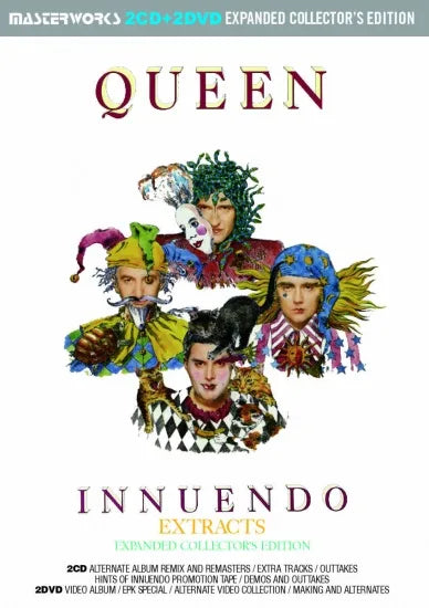 QUEEN - INNUENDO:EXTRACTS=EXPANDED COLLECTOR'S EDITION=[2CD+2DVD]