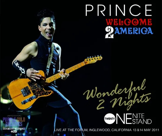 PRINCE / WONDERFUL 2 NIGHTS =WELCOME 2 AMERICA 21 NITE STAND= [4CD]