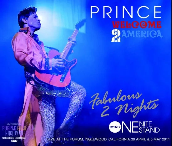 PRINCE / FABULOUS 2 NIGHTS =WELCOME 2 AMERICA 21 NITE STAND= [4CD]